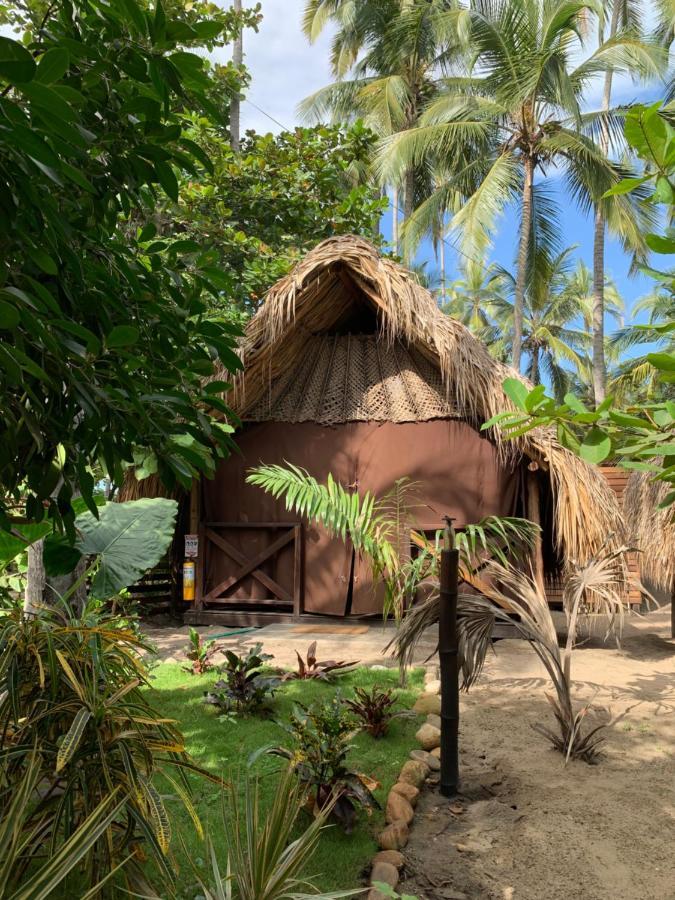 Los Hermanos Beach Hostal Guachaca Екстер'єр фото